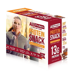 1 Caixa de Protein Snack MultiGrãos All Protein 7 unidades de 30g - 210g
