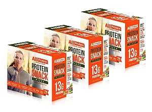 3 Caixas de Protein Snack Pizza All Protein 21 unidades de 30g - 630g