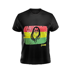 Camiseta Masculina Pai Abraão Reggae Flag