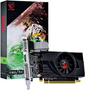 PLACA DE VÍDEO PCYES GEFORCE GT 730 4GB GDDR5 64BITS
