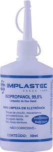 ÁLCOOL ISOPROPÍLICO 110ML IMPLASTEC 99,8%