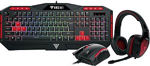 COMBO GAMER GAMDIAS POSEIDON M1 ARES M1 + ZEUS E2 3200DPI + EROS E1