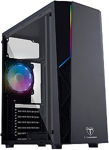 GABINETE T-DAGGER RGB TGC-P02B - SEM COOLERS