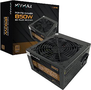 FONTE MYMAX 850W 80PLUS BRONZE MPSU/FP850W