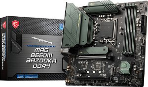 PLACA MÃE INTEL MSI MAG B660M BAZOOKA DDR4 LGA1700