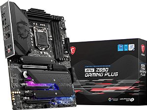 PLACA MÃE INTEL MSI MPG Z590 GAMING PLUS DDR4 LGA1200