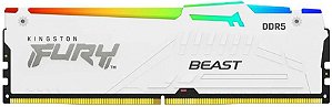 MEMÓRIA 16GB DDR5 6000MHZ KINGSTON FURY BEAST RGB