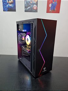 PC GAMER AMD RYZEN 5, 8GB DDR4, RX 550 4GB, 512GB SSD, FONTE 400W