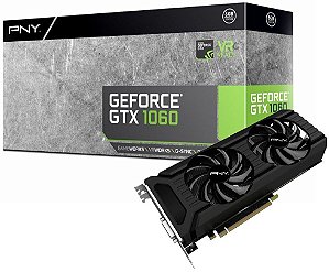 PLACA DE VÍDEO PNY GEFORCE GTX 1060 6GB DDR5