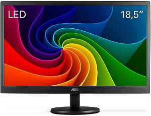 MONITOR AOC 18.5" LED HDMI VGA E970SWNL