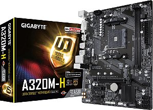 PLACA MÃE AMD GIGABYTE A320M-H DDR4 AM4