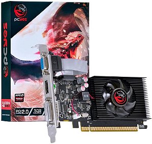 PLACA DE VÍDEO PCYES AMD RADEON HD 5450 1GB DDR3 64BITS