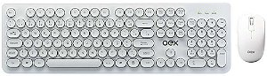 KIT TECLADO E MOUSE OEX POP+ SEM FIO TM410