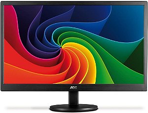 MONITOR AOC 15.6" LED VGA USB E1670SWU/WM