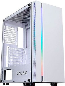 GABINETE GALAX QUASAR GX600-WH RGB GAMER - SEM COOLERS