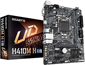 PLACA MÃE INTEL GIGABYTE H410M H DDR4 LGA1200