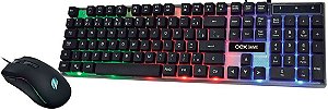 KIT OEX COMBO HORUS TECLADO + MOUSE 2400DPI TM305
