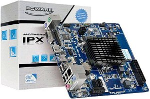 PLACA MÃE INTEL PCWARE IPX1800G2 2.0 CELERON DUAL CORE J1800 2.41GHZ DDR3L