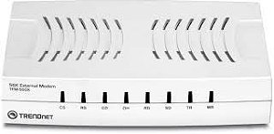 Modem externo de dados/fax/TAM TRENDnet TFM-560X 56K
