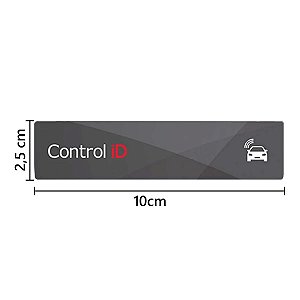 Tag Etiqueta Veicular para Controlador de Acesso iDUHF Control iD