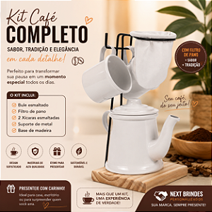 Kit Café 4 peças