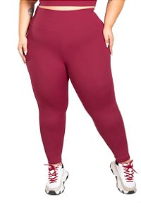 Kit 5 Calças Legging Suplex Moda Plus Size Cintura Alta - WOLFOX