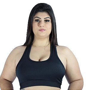 Kit 4 Tops Nadador Cropped Plus Size Em Suplex Poliester G1 G2 G3 G4 - WOLFOX