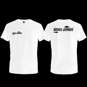CAMISETA BRASIL JUMBOS OFICIAL BRANCA