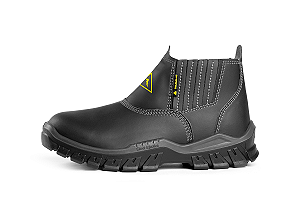 Botina de Segurança Delta Plus Bico Composite Modelo BH em Elástico