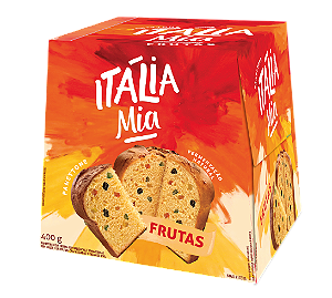 Unidade - Panettone Itália Mia - Frutas Cristalizadas (400g)