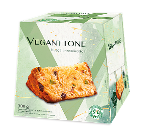 Veganttone (Panettone Frutas Cristalizadas - 300g) - unidade