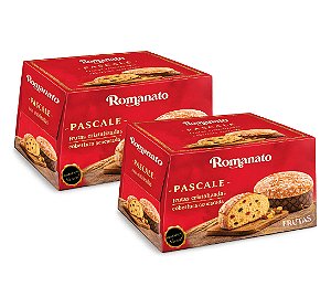 KIT COM 2 BOLOS DE PÁSCOA PASCALE ROMANATO