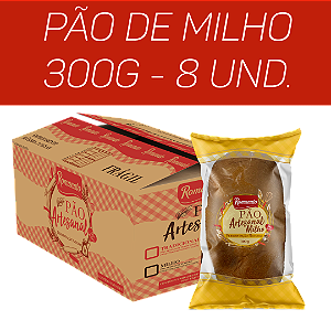 Caixa de Pão de Milho - 300g - 8 UND - CX FECHADA