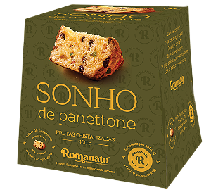 Sonho de Panettone - Frutas Cristalizadas (400g)