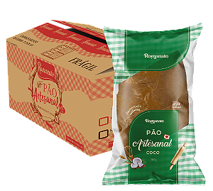 Caixa de Pão de Coco - 300g - 8 und - CAIXA FECHADA