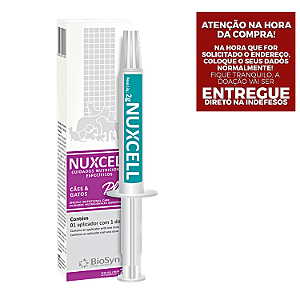 Suplemento Nuxcell Plus para Cães e Gatos 2gr