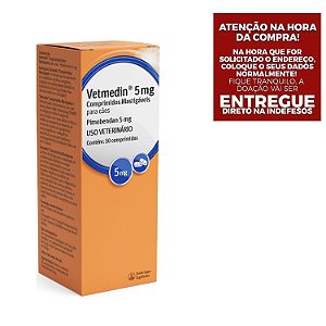 Vetmedin 5mg Boehringer Ingelheim para Cães