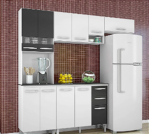 Armário de Cozinha Compacto 4 peças