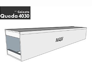 CAIXOTE "QUEDA 4030" (Dupla Cantoneira) Obstáculo Street