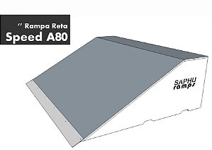 RAMPA RETA "SPEED 80" Obstáculo street