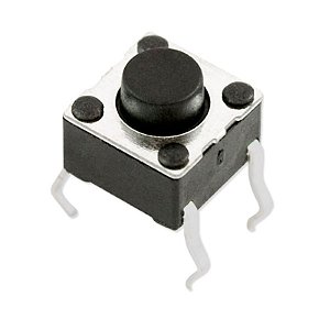 CHAVE DE PULSO TÁCTIL PUSH BUTTON 6X6X5MM