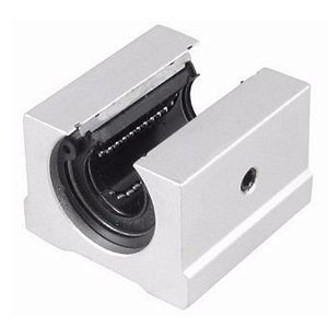 PILLOW BLOCK ABERTO 12MM SBR12UU COM ROLAMENTO LINEAR