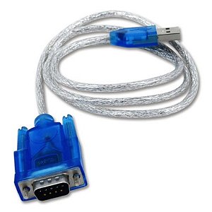 CONVERSOR ADAPTADOR USB PARA SERIAL RS232 COM CABO