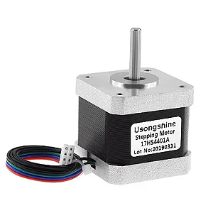 MOTOR DE PASSO NEMA 17 - 1.7A  4,2KGF 17HS4401