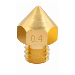 BICO EXTRUSORA 0,4MM FILAMENTO 1,75MM IMPRESSORA MK8
