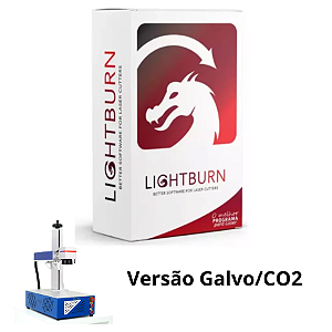 SOFTWARE LIGHTBURN LICENÇA ORIGINAL PARA LASER DE FIBRA E CO2