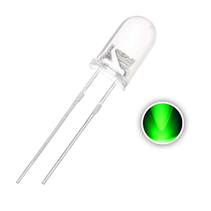LED VERDE DE ALTO BRILHO 5MM