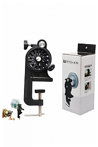Enrolador de Linha de Pesca com Morsa – Recycler Manual para Molinete e Carretilha