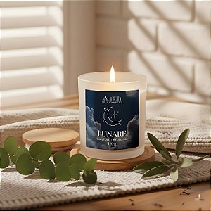 Vela Aromática Refrescante - Lunare | Eucalipto e Capim-Limão