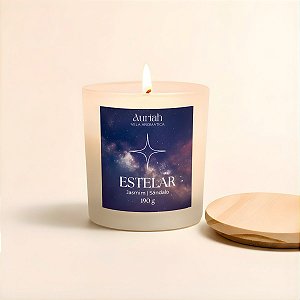 Vela Aromática - Estelar | Jasmim e Sândalo